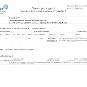 visura catastale