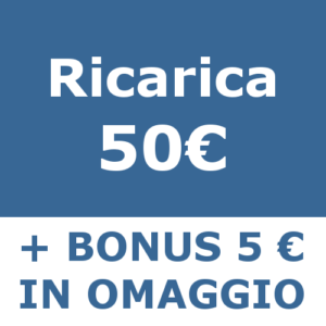 ricarica 50 Catastofast